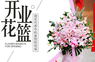 海南屯昌县屯城镇花篮配送
